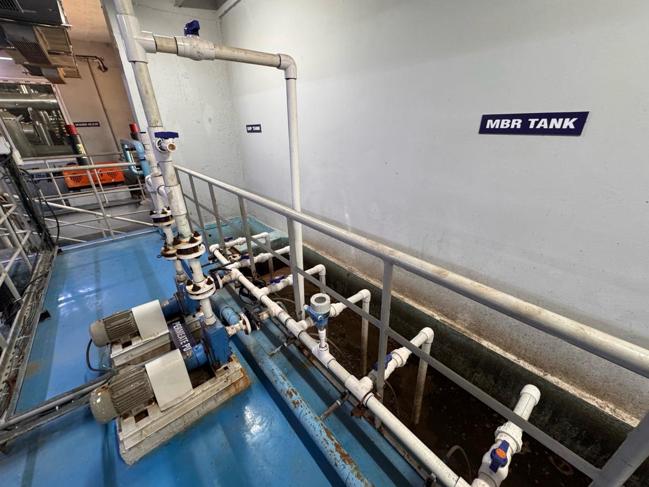 Advanced filtration equipment at a treatment facility