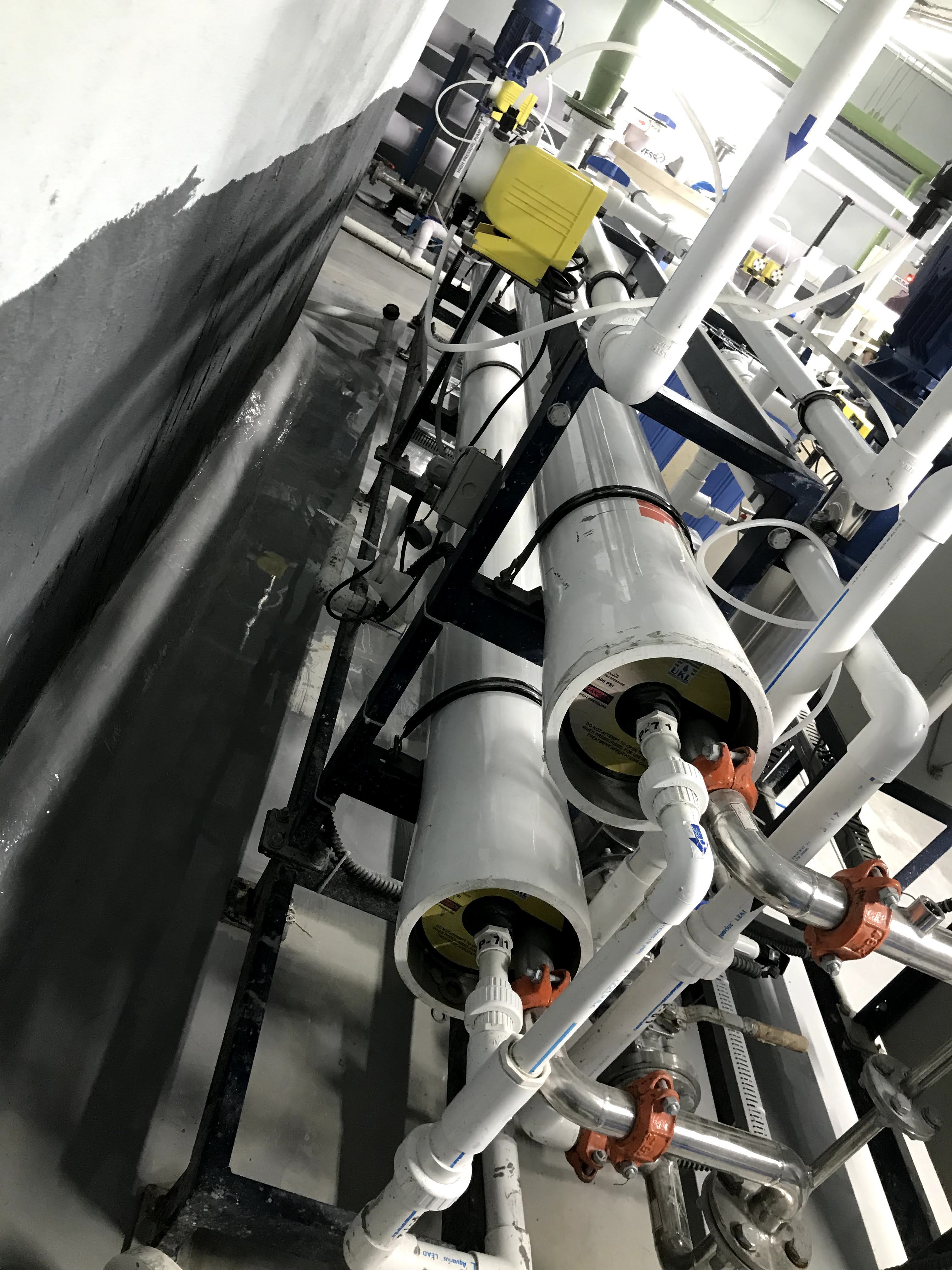 STP machinery and tanks installed by Terragron