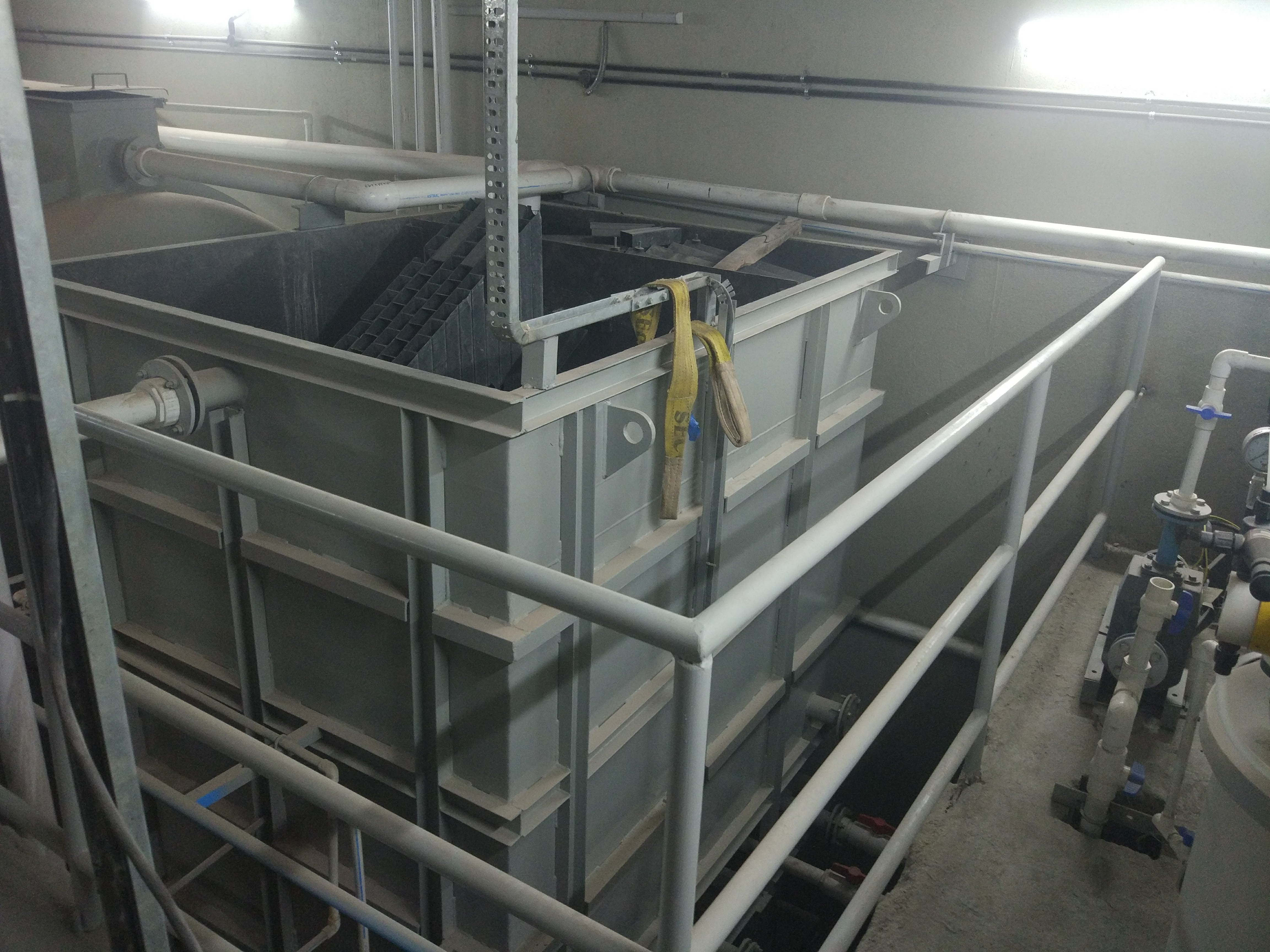 Treatment plant equipment installed by Terragron